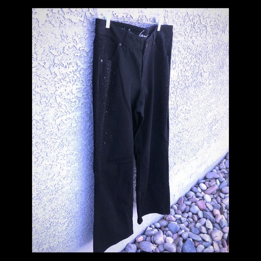 Lane Bryant Bootcut Black Jeans